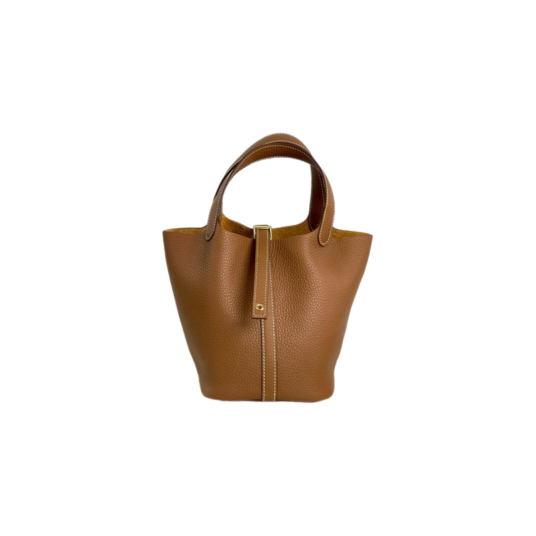 Hermes Picotin 18cm Bag TC Gold