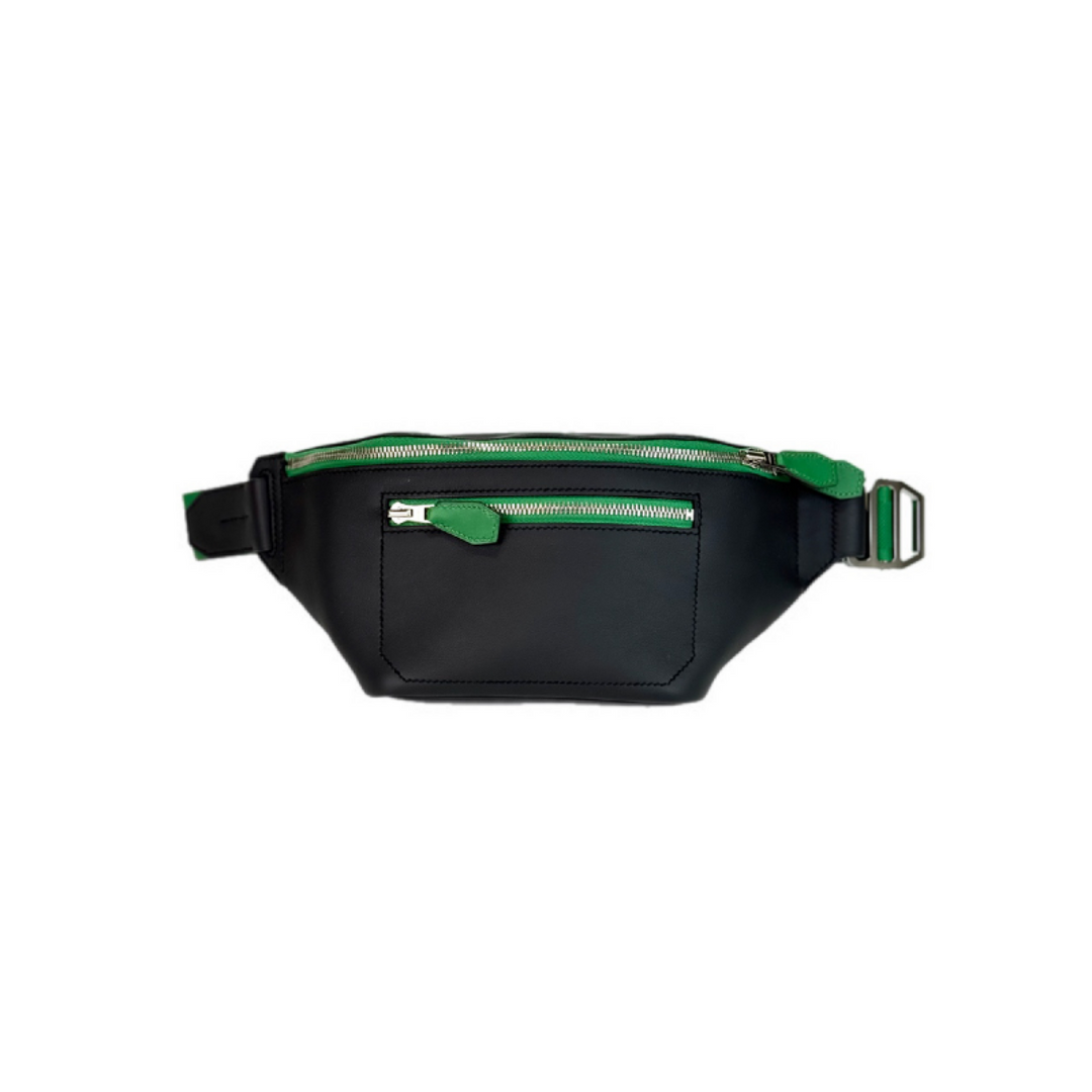 Hermes Cityslide Cross Belt Bag Green