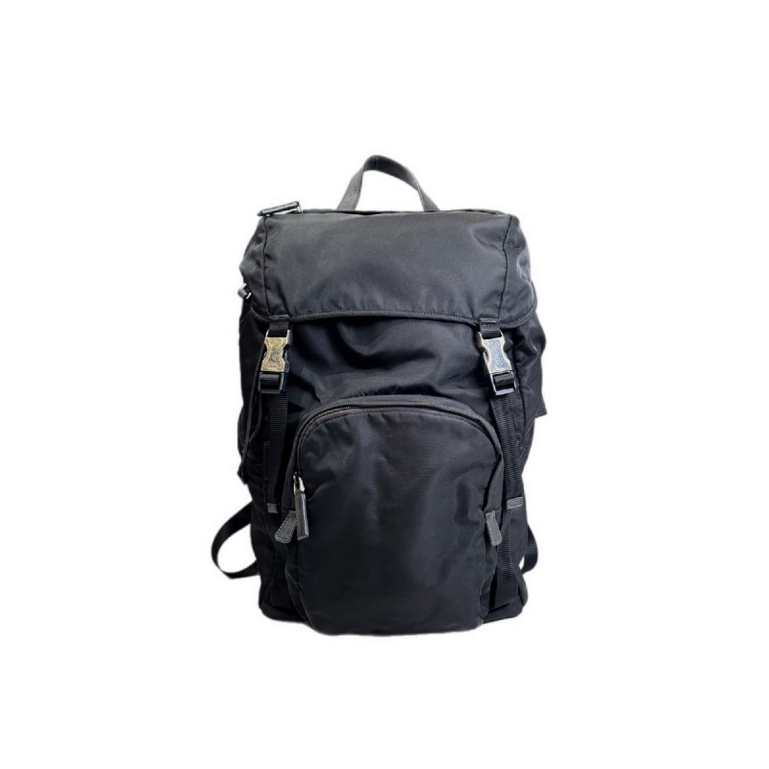 Prada Nylone Backpack Black
