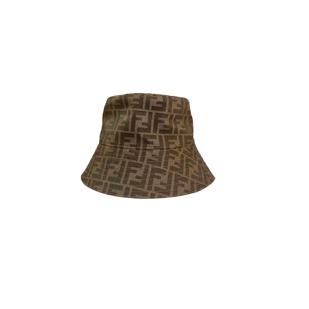 Fendi Brown FF Bucket  Hats #58