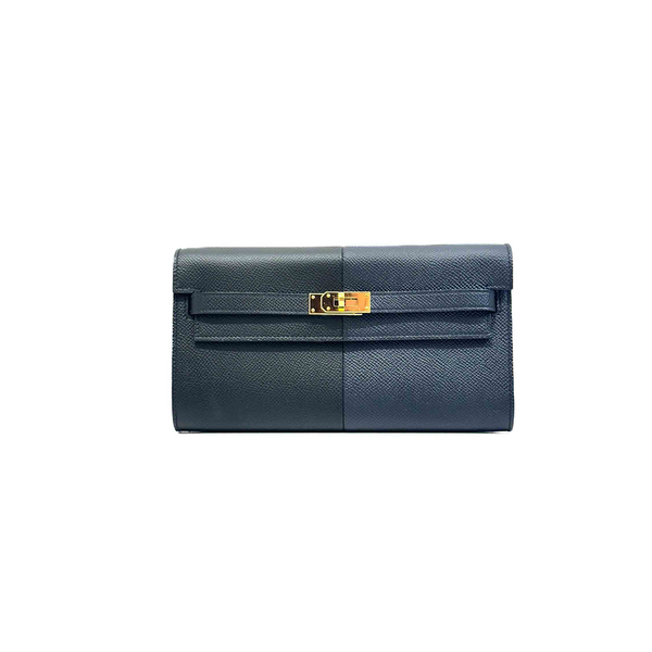 Hermes Kelly To Go Blue/Black - Jiaxyk