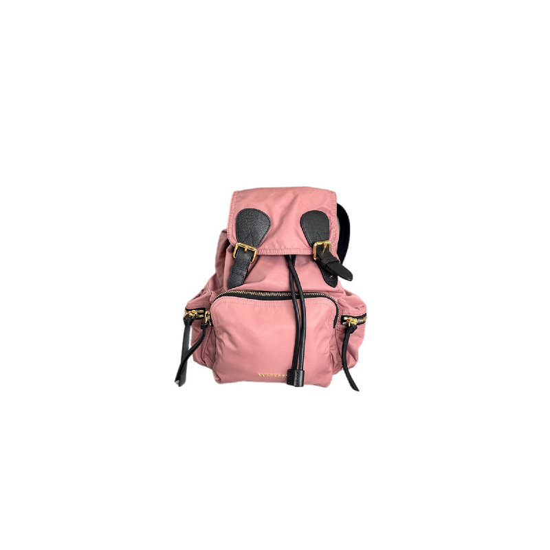 Burberry Pink Nylon Backpack