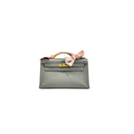 Hermes Kelly Pochette 0L Gris Meyer - Jiaxyk