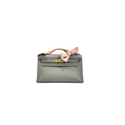 Hermes Kelly Pochette 0L Gris Meyer - Jiaxyk