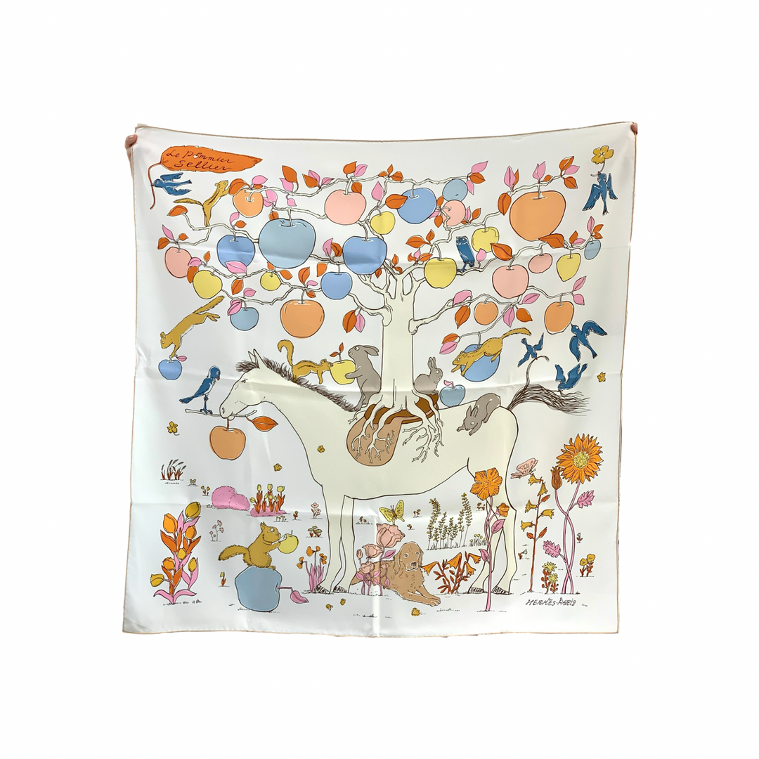Hermes New Silk Scarf 90cm