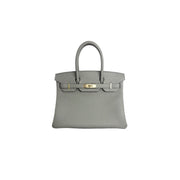 Hermes Birkin 30cm Gris Meyer Togo Bag - Jiaxyk
