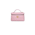Chanel 25P Long Vanity with Chain Pink Caviar - Jiaxyk