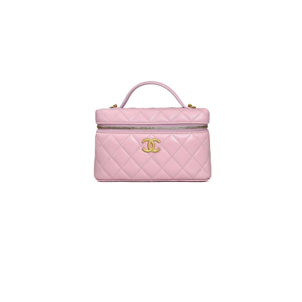 Chanel 25P Long Vanity with Chain Pink Caviar - Jiaxyk