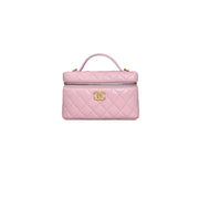 Chanel 25P Long Vanity with Chain Pink Caviar - Jiaxyk
