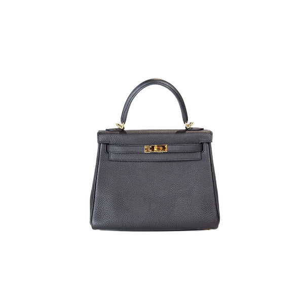 Hermes Kelly 25cm Black Togo - Jiaxyk