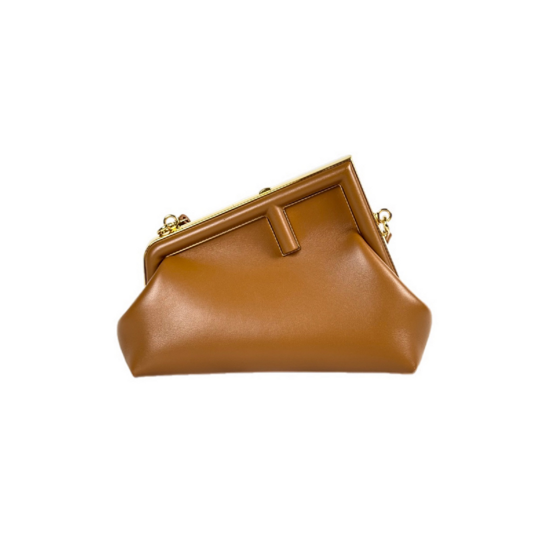 Fendi First Bag Small Brown