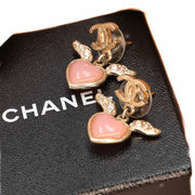 Chanel Pink Angle Earring - Jiaxyk