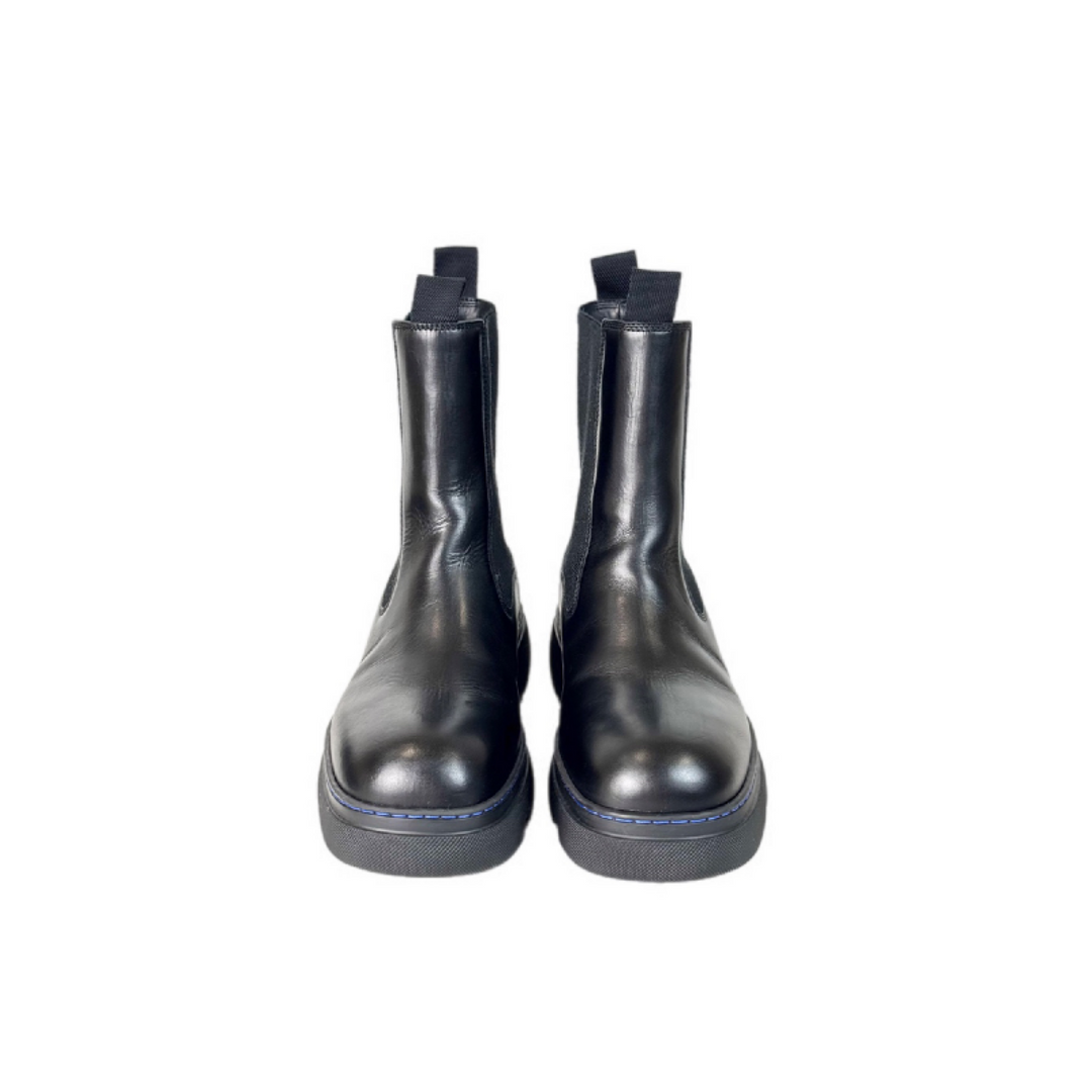 Burberry Black Ankole Boots Shoes #38