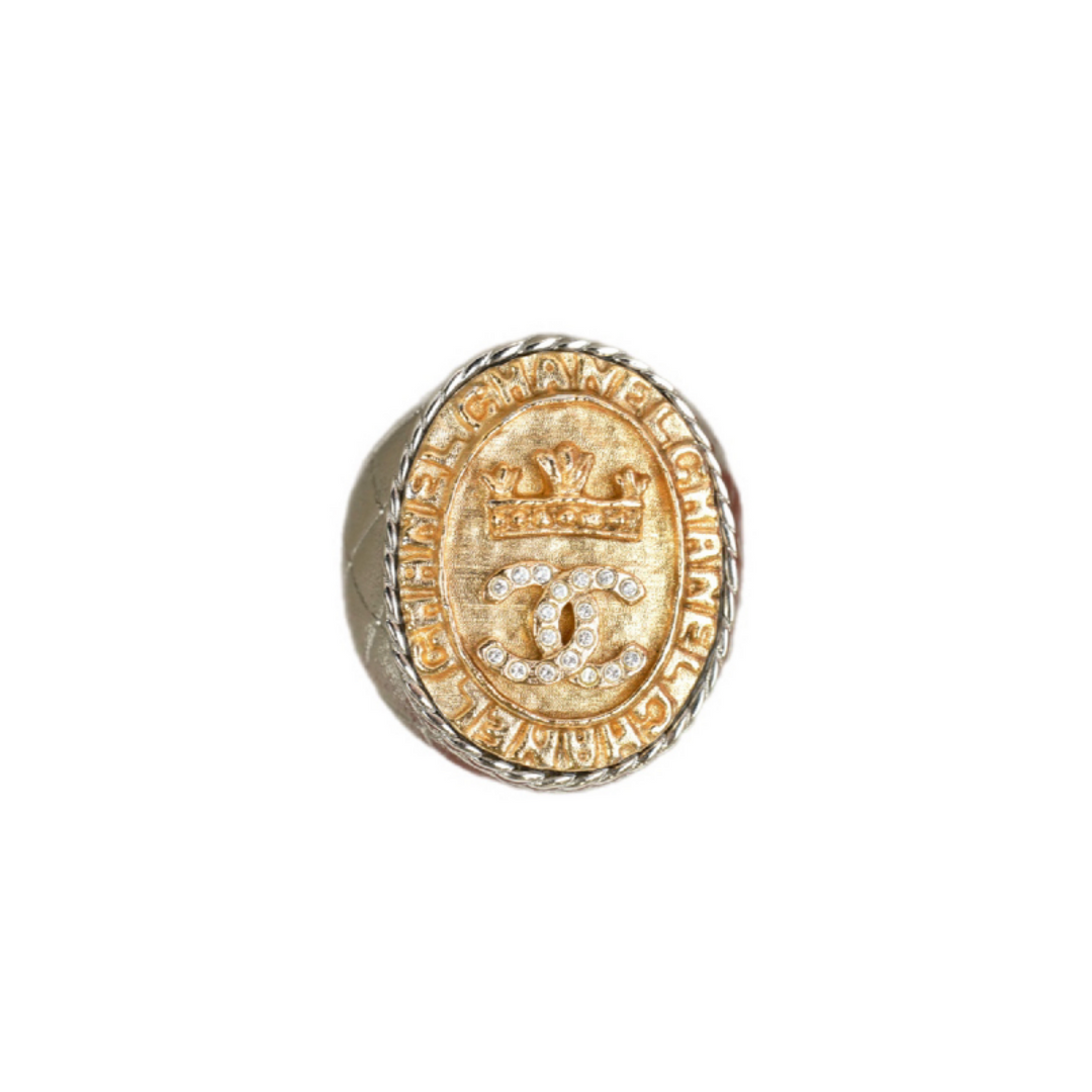 Chanel Crown Signet Ring #52