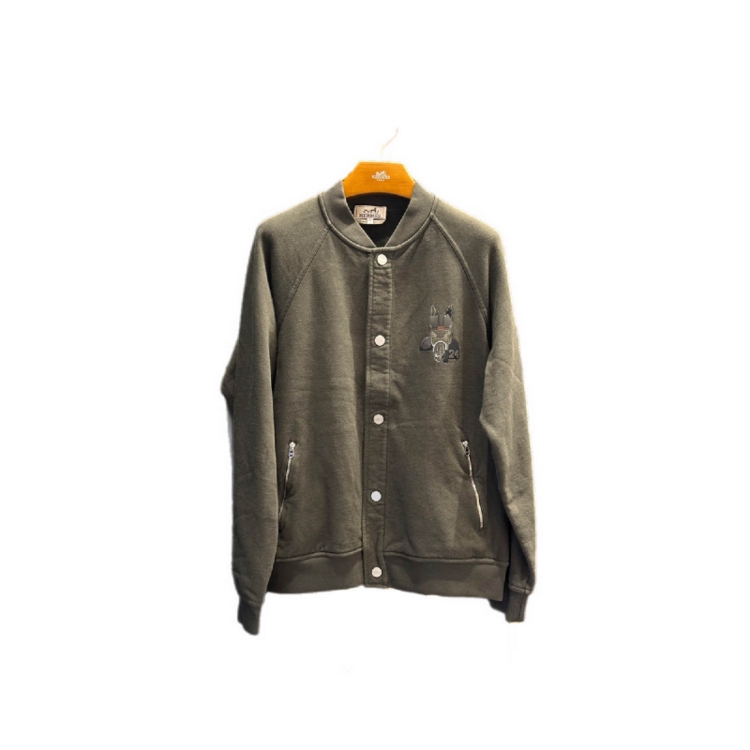 Hermes Green Cotton Jacket L