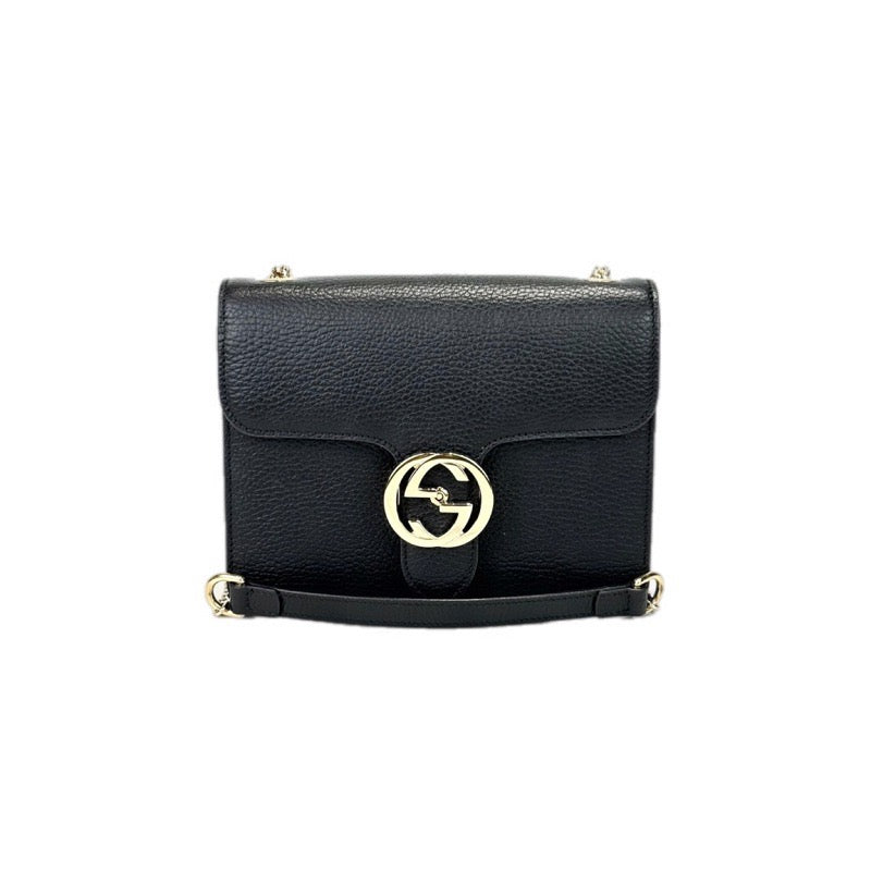 Gucci Black G buckle Chain Bag