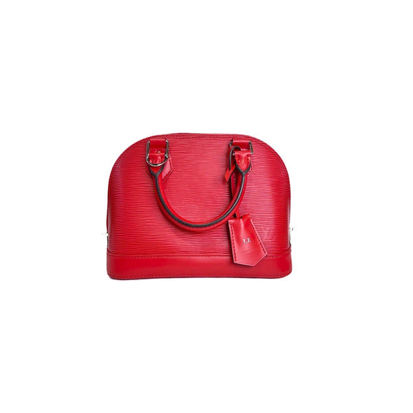 Louis Vuitton Red Epi Alma BB Bag - Jiaxyk