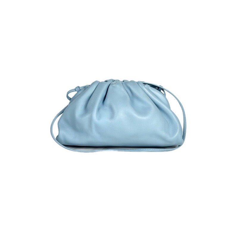 Bottega Veneta Blue Mini The Pouch Bag