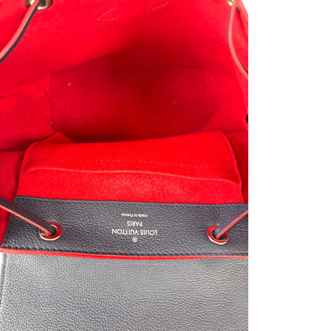 Louis Vuitton Lockme Navy Backpack Bag