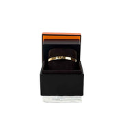 Hermes Rose Gold Kelly Bracelet  small model with 4 diamond ST