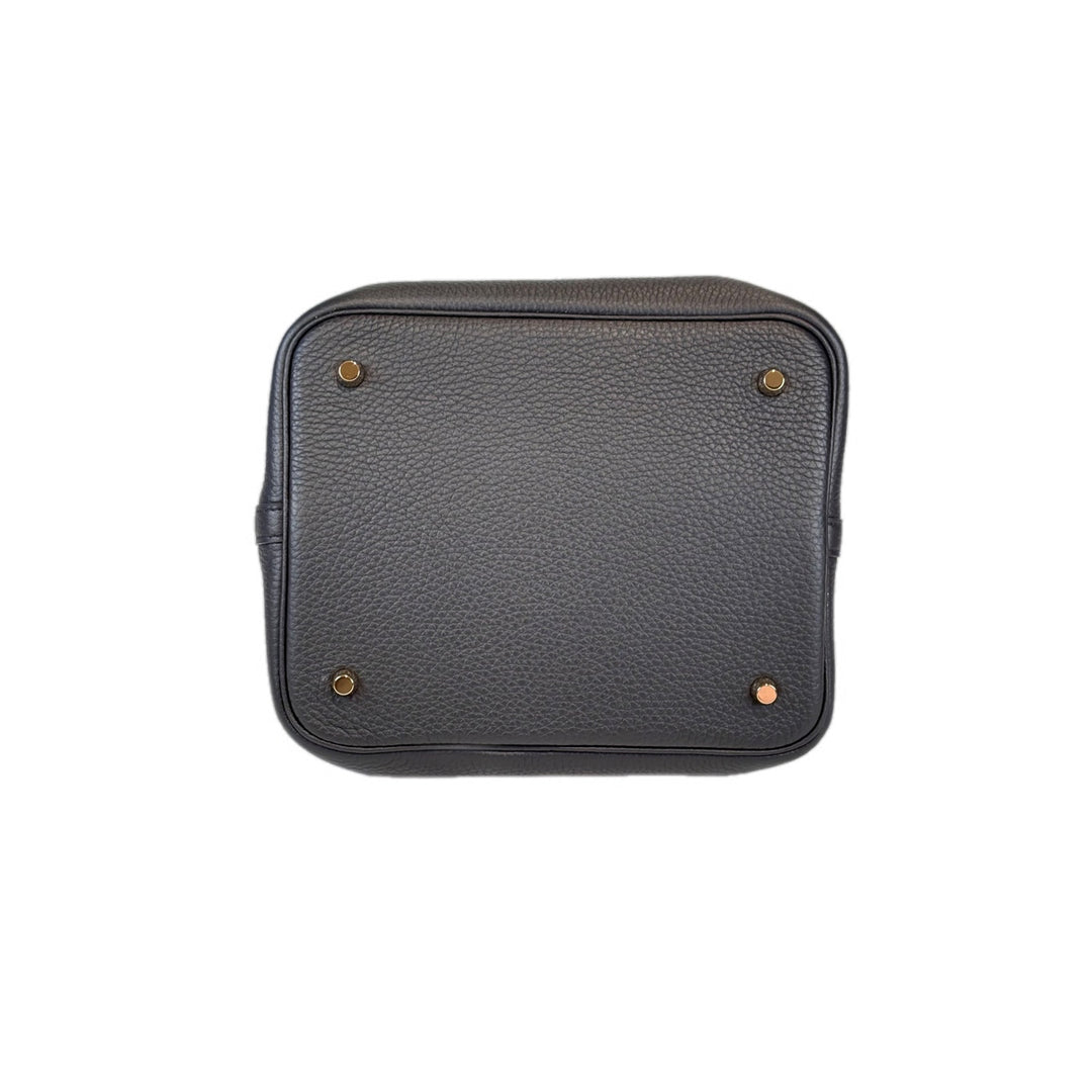 Hermes Picotin 22 Black TC Bag