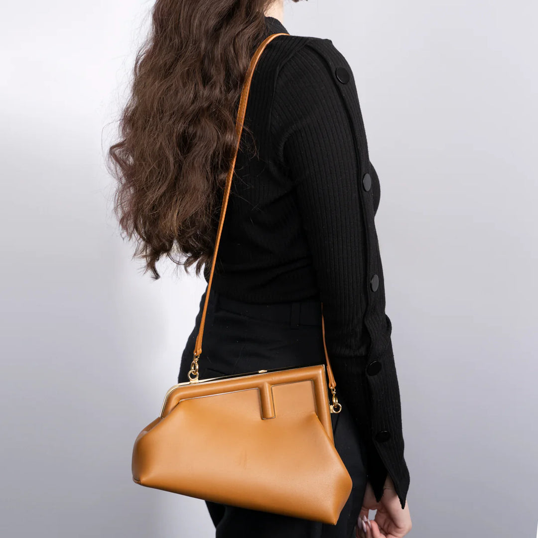 Fendi First Bag Small Brown