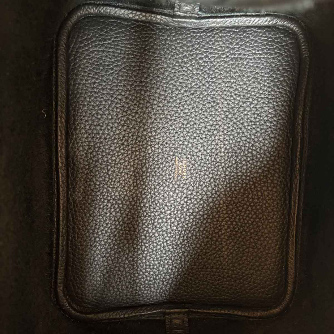 Hermes Picotin 22 Black TC Bag