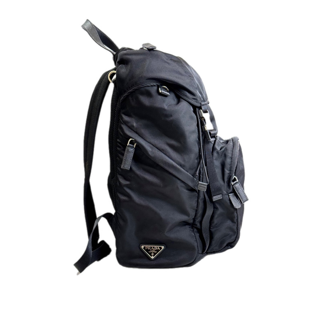 Prada Nylone Backpack Black