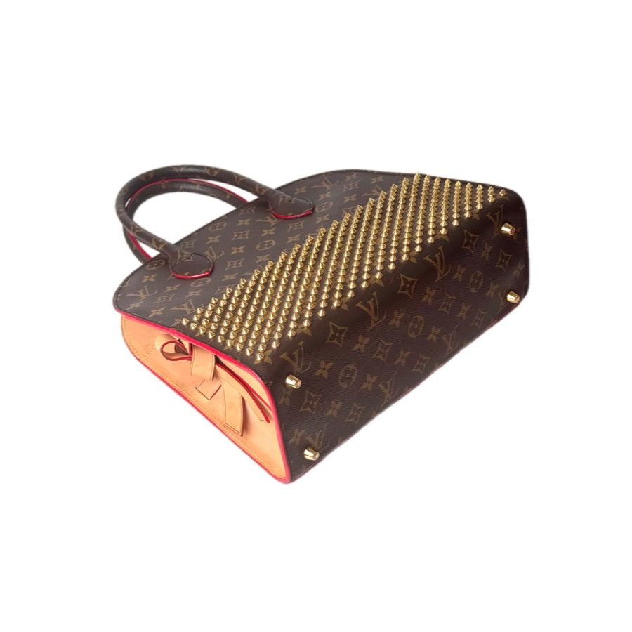 Louis Vuitton X Louboutin Half Studded Monogram Tote Bag