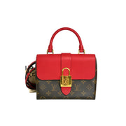 Louis Vuitton Lock Red Bag