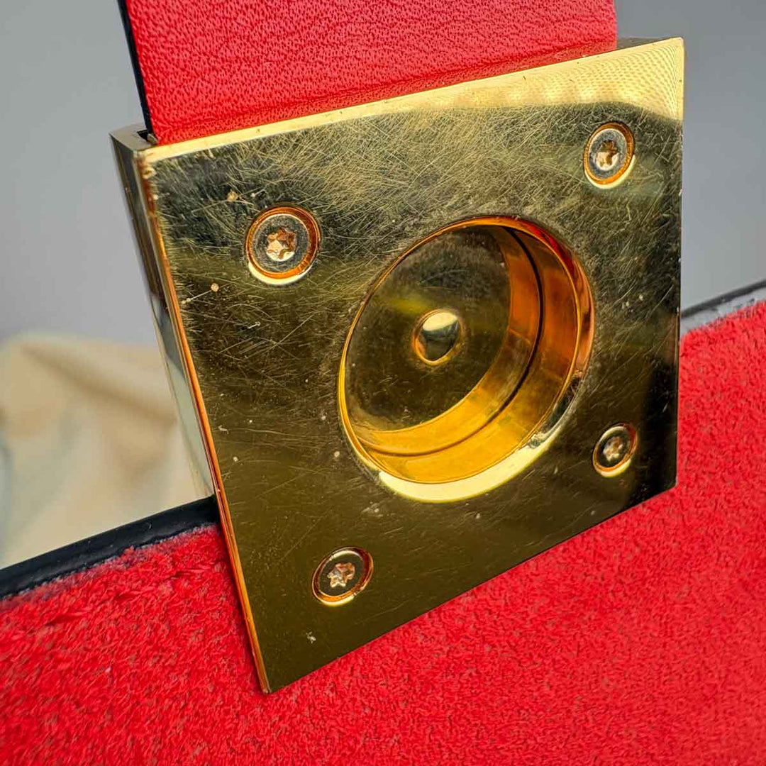 Louis Vuitton Lock Red Bag