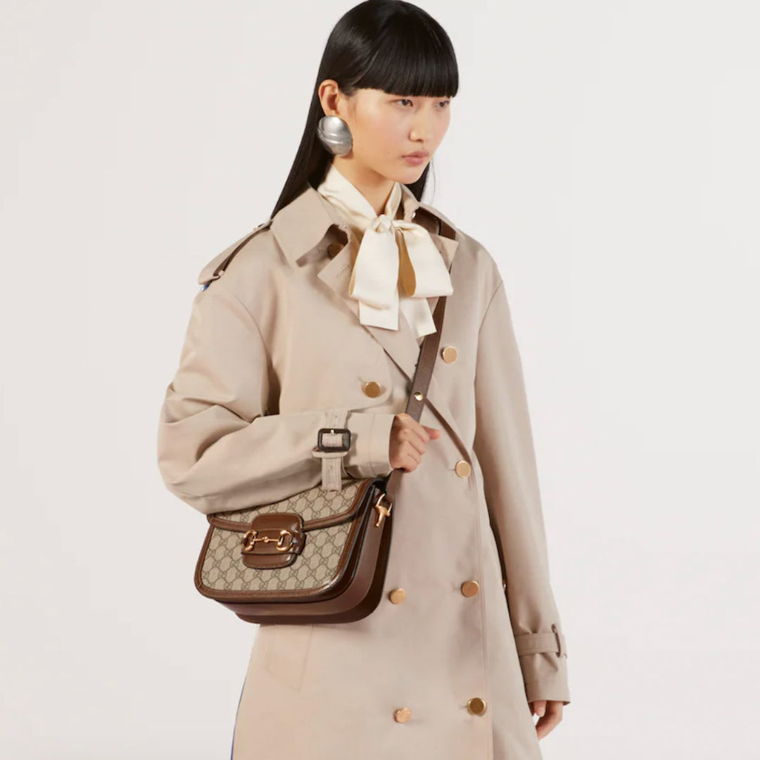 Gucci 1955 Horsebite Med Bag