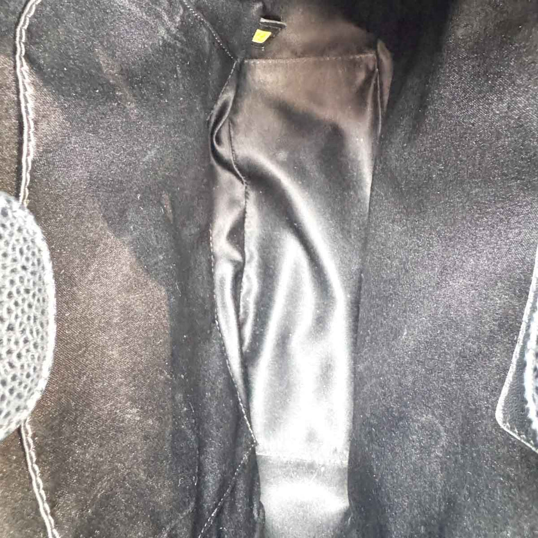 Chanel Tote GST Black Gold Caviar Bag