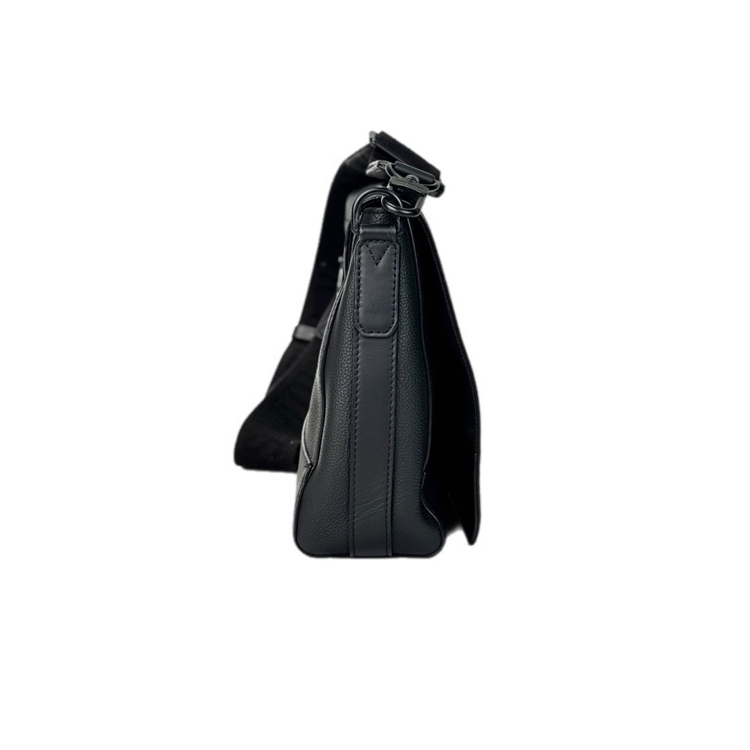 Louis Vuitton Black Takeoff Messenger Bag