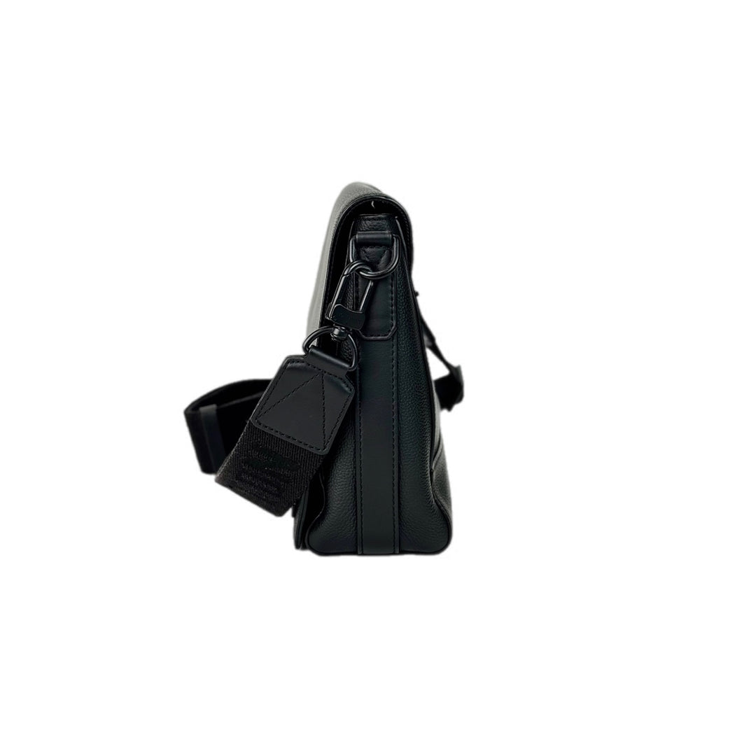 Louis Vuitton Black Takeoff Messenger Bag