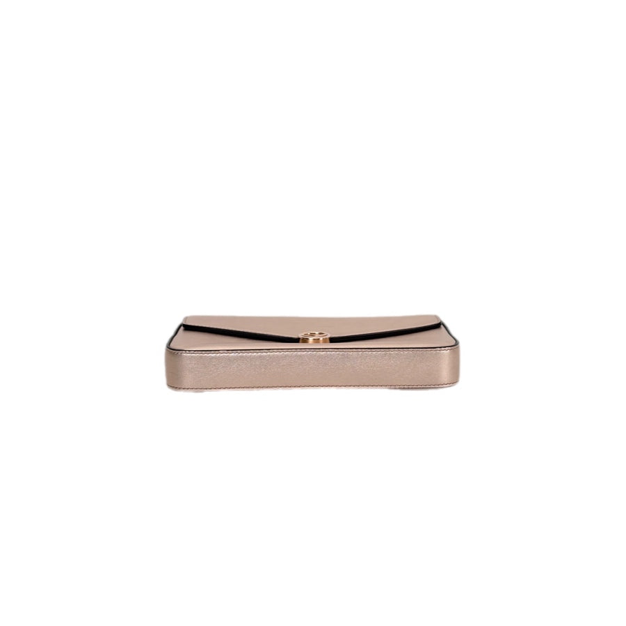 Fendi Vitello Laminato Pink Woc Bag
