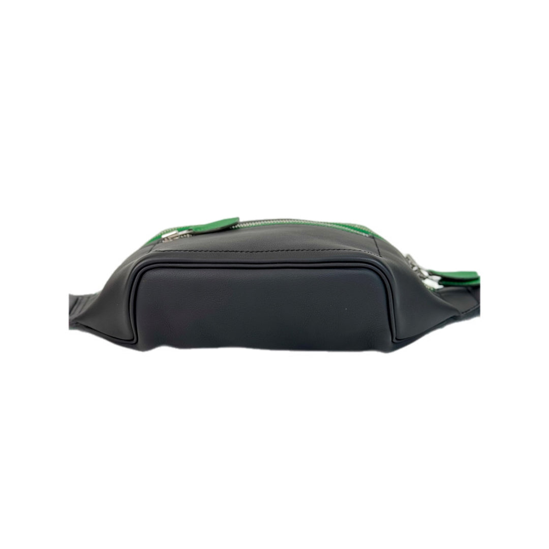 Hermes Cityslide Cross Belt Bag Green