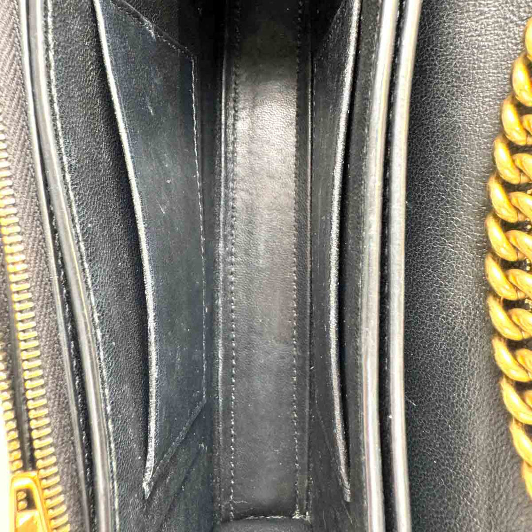 Balenciaga Crush Bag Small Black Calfskin
