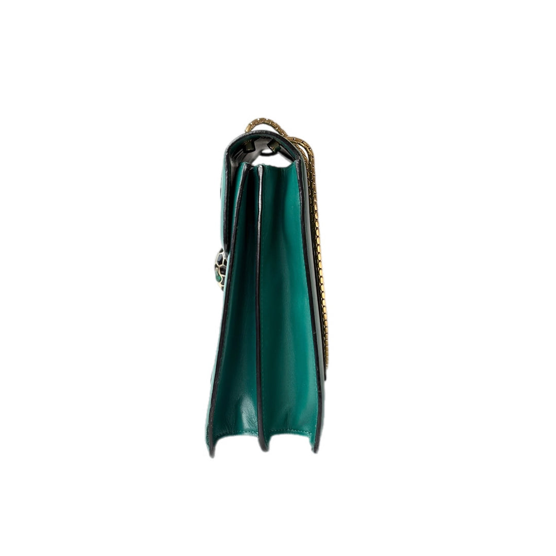 Bvlgari Serpenti Green Chain Bag