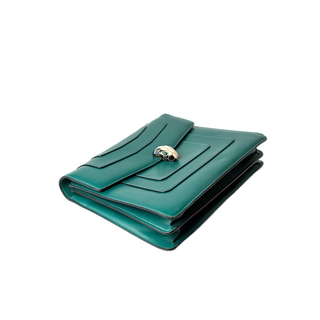 Bvlgari Serpenti Green Chain Bag