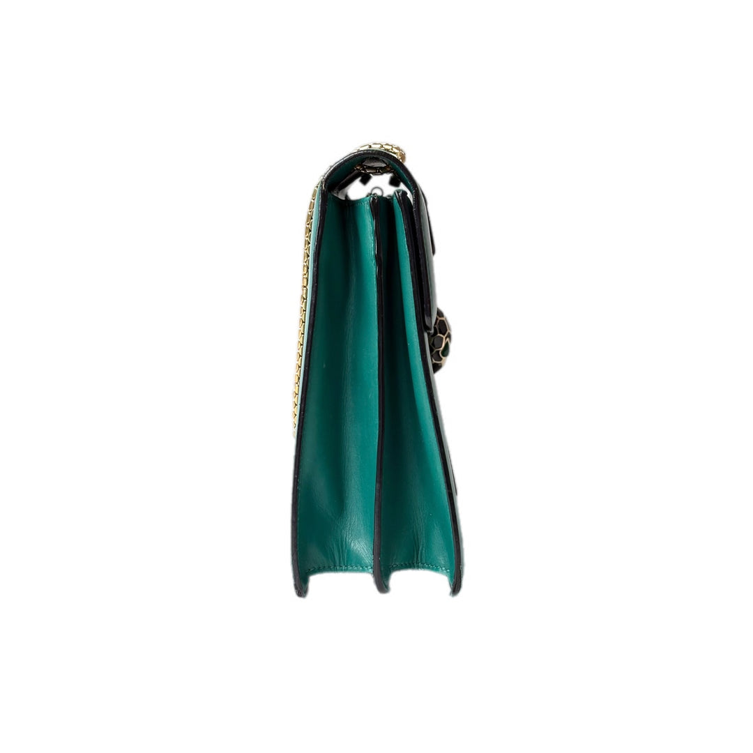 Bvlgari Serpenti Green Chain Bag