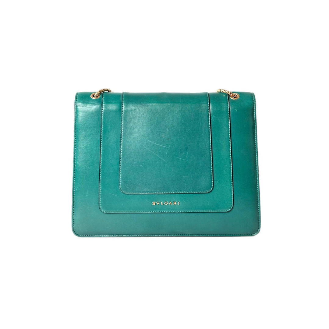 Bvlgari Serpenti Green Chain Bag