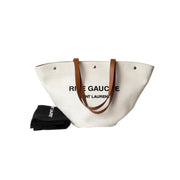 YSL Rive Gauche Canvas Tote Bag