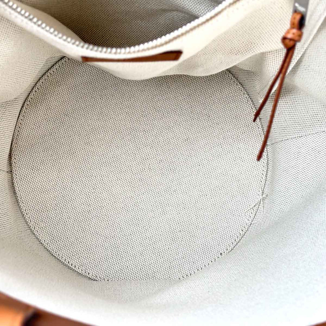 YSL Rive Gauche Canvas Tote Bag