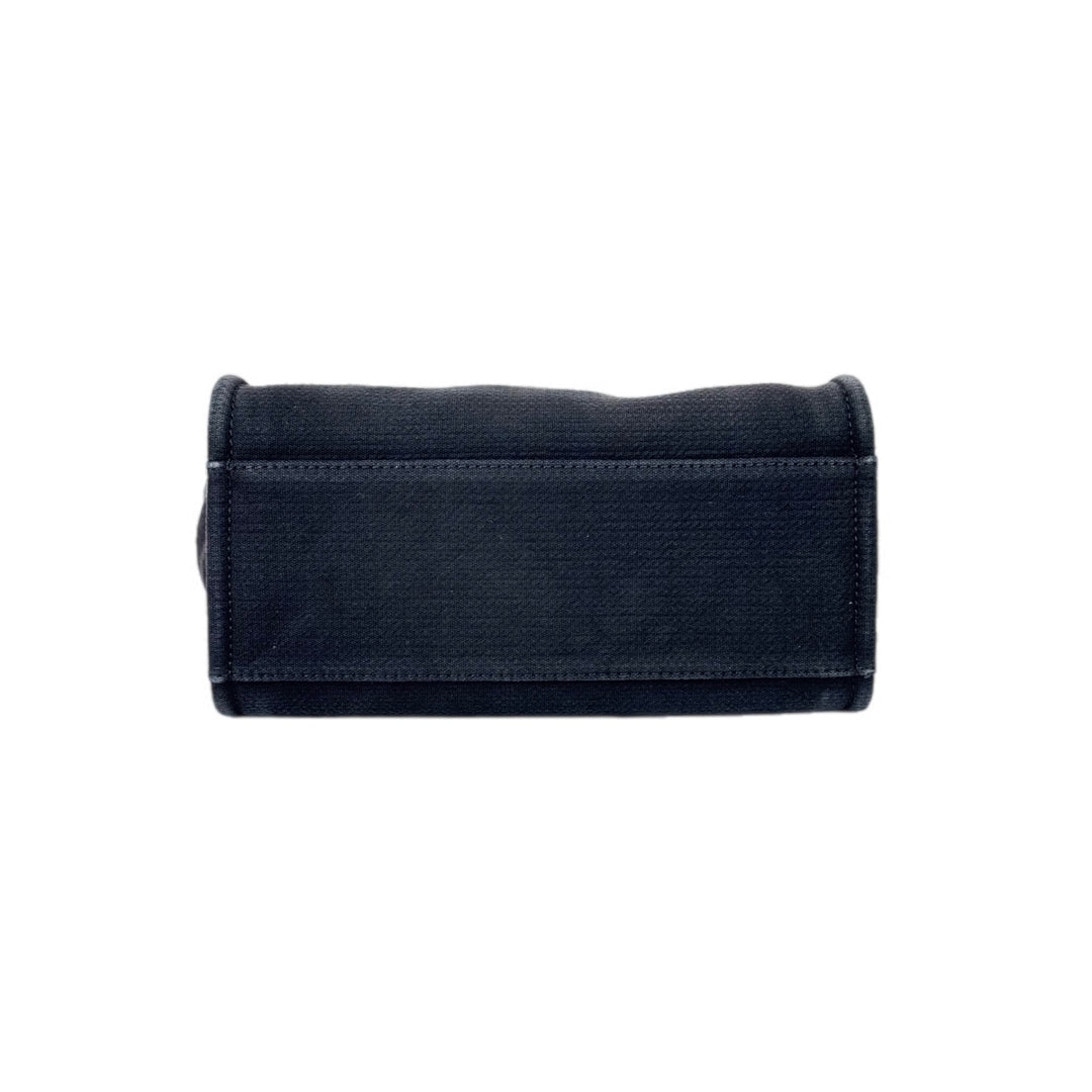 Chanel Dark Blue Deauville Small Tote Bag
