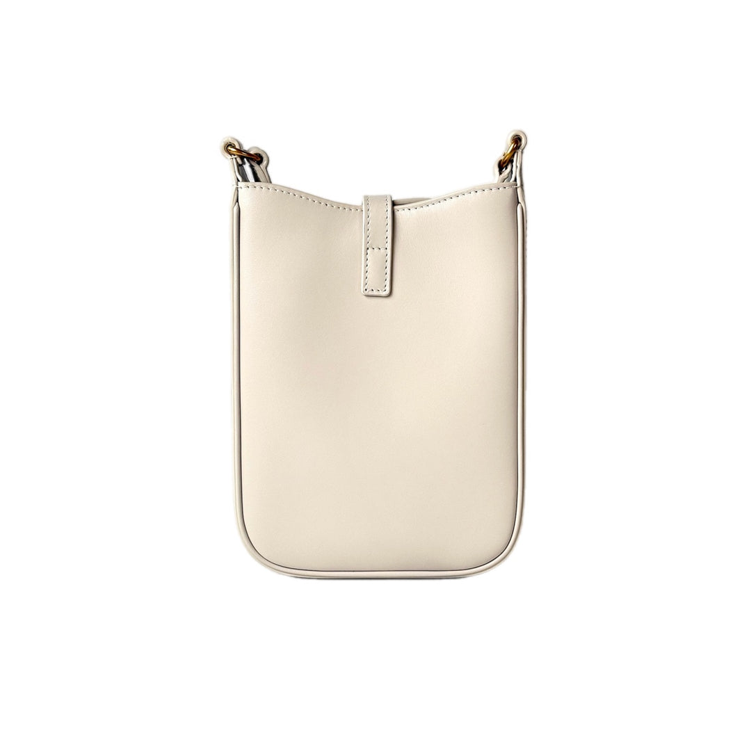 YSL Light Leather Pouch Cross Bag