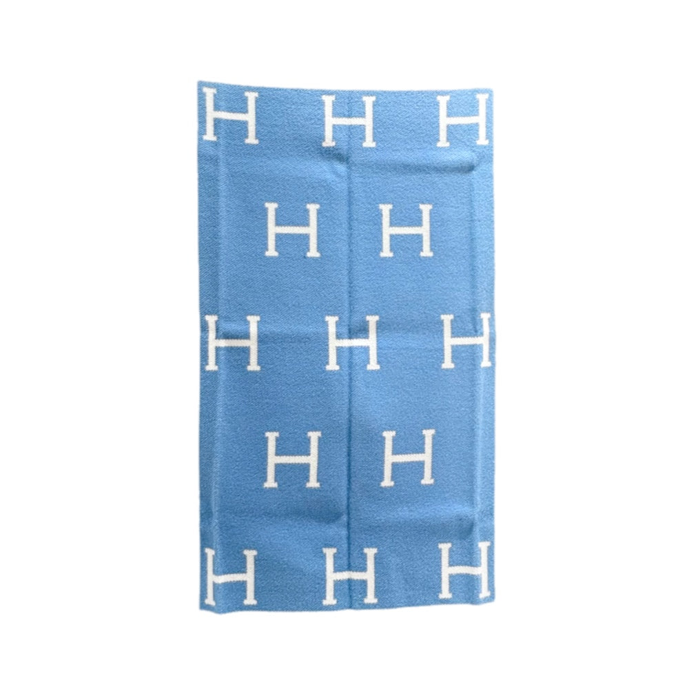 Hermes Blue Avalon Baby Blanket