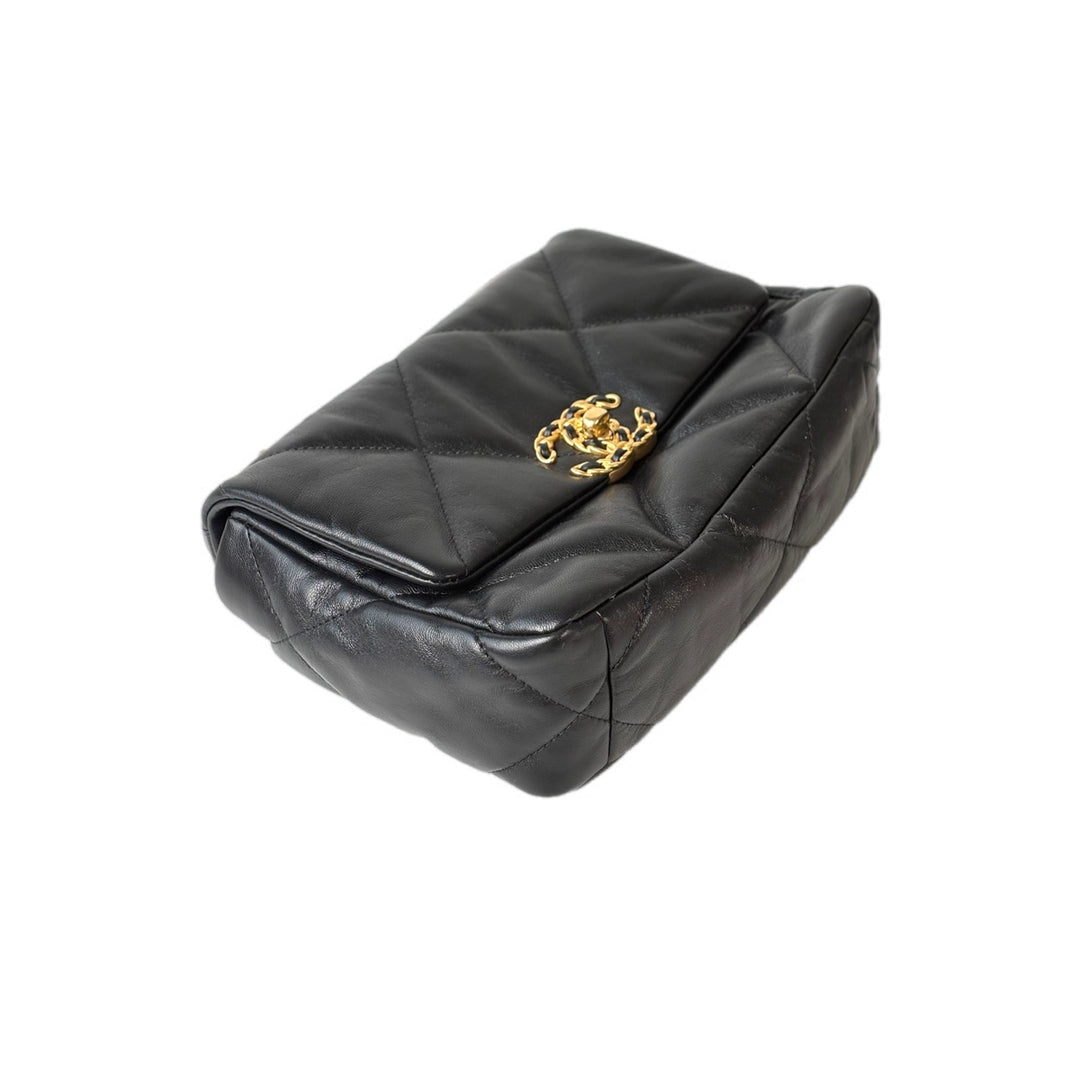 Chanel Black 19 Small Bag