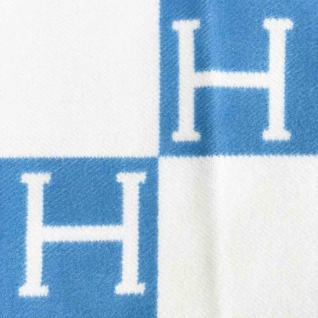 Hermes Blue Avalon Baby Blanket