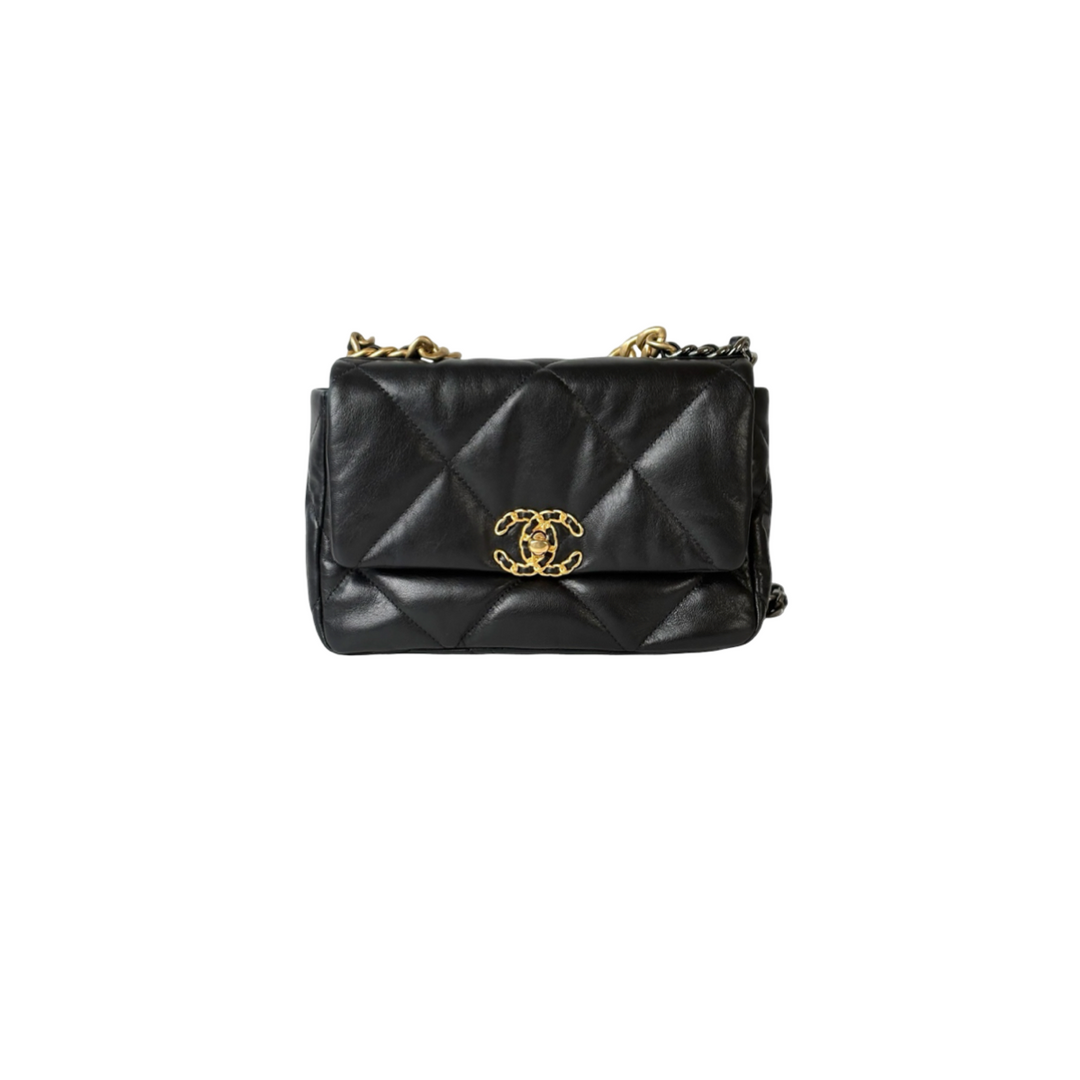 Chanel Black 19 Small Bag